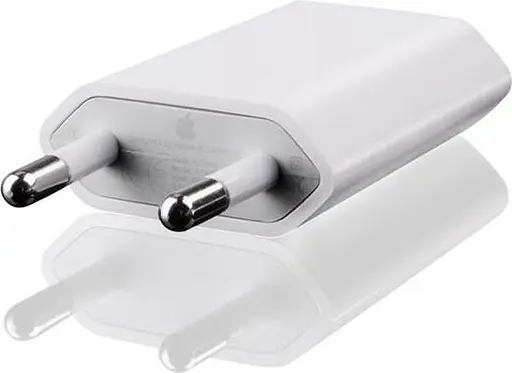 Блок живлення Power adapter 5W для Apple Original EU (євро вилка) MD813 A1400 - фото 3