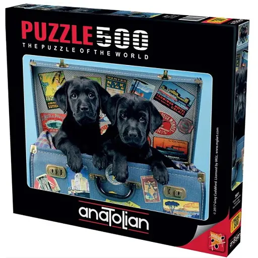 Пазл Anatolian Собачий вояж 500 эл. (3601) - фото 1