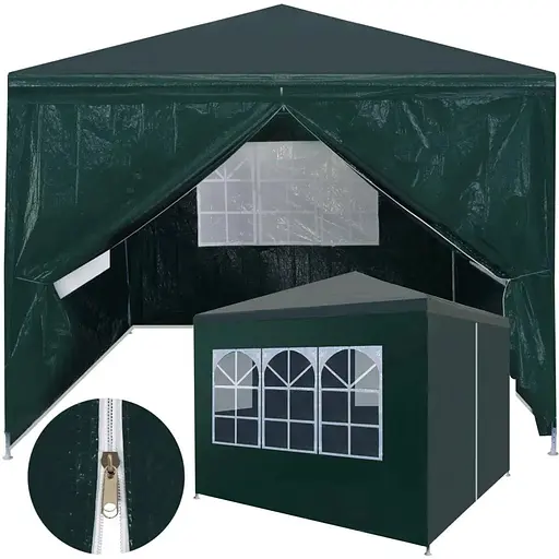 Садовий павільйон намет Heckermann ES.1-W 3×3 м - фото 1