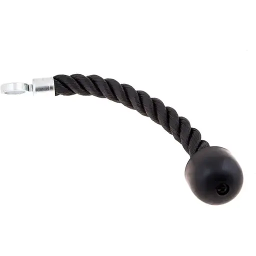 Канат для тяги York Fitness одинарний хват на трицепс, хром - фото 2