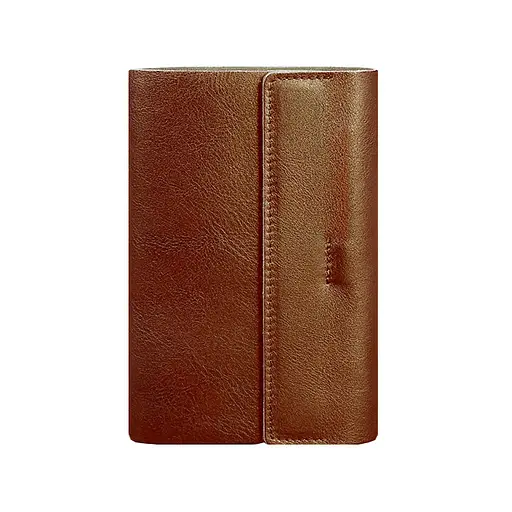 Шкіряний блокнот софт-бук 7.0 світло-коричневий - фото 10