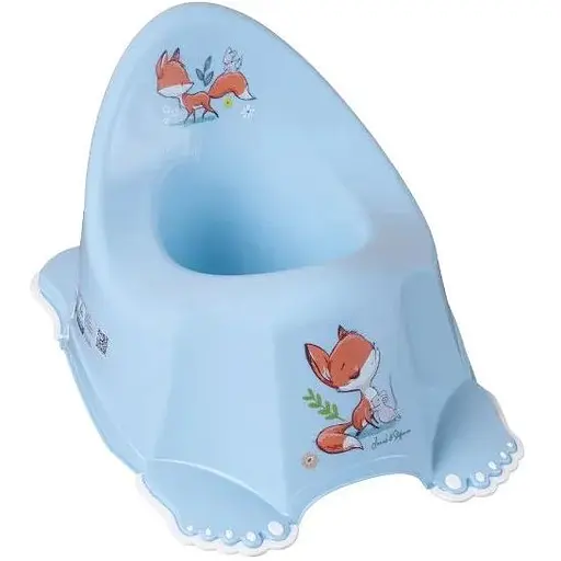 Горщик дитячий Tega Baby антиковзкий Forest Fairytale light blue - фото 1