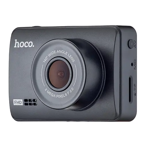 Видеорегистратор Hoco DV3 Driving recorder with display (dual-channel) Черный - фото 3