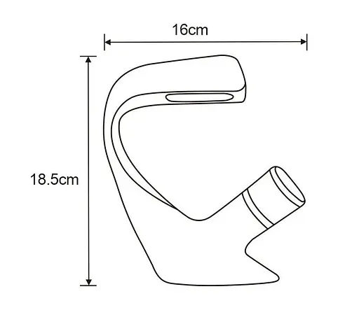Смеситель для умывальника Mexen Cardo black MEX-747200-70 Черный матовый - фото 2