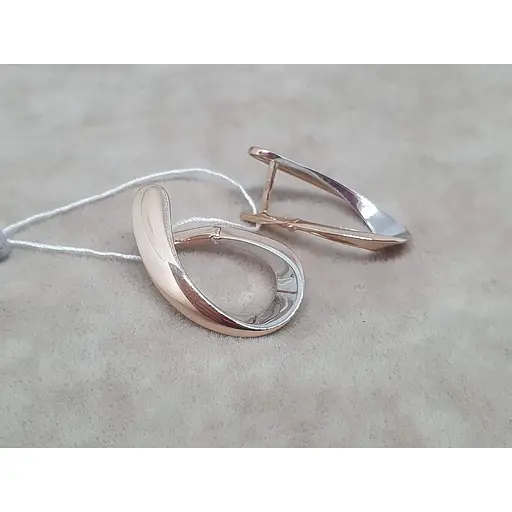 Золоті сережки Столична Ювелірна Фабрика. 110391 - фото 4