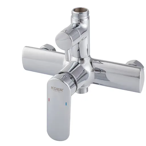 Душова система Koer KB-52028-01 2 функції KR5309, Хром - фото 10