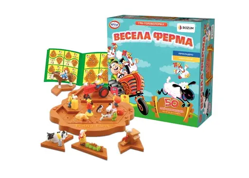 Настольная игра Rozum Веселая Ферма (Funny Farm) (укр.) (R004UA) - фото 4
