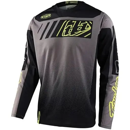 Велоджерси Troy Lee Designs GP Jersey Icon Black/Grey M (1106-307039043)