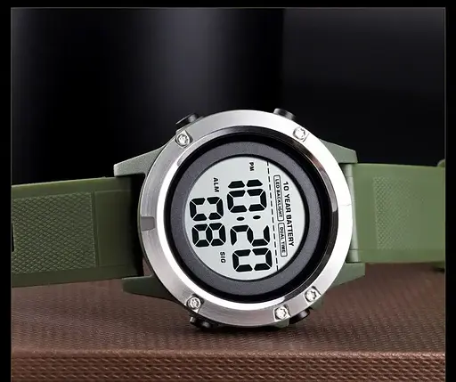 Спортивний наручний годинник Skmei 1518 (Зелений) - фото 5