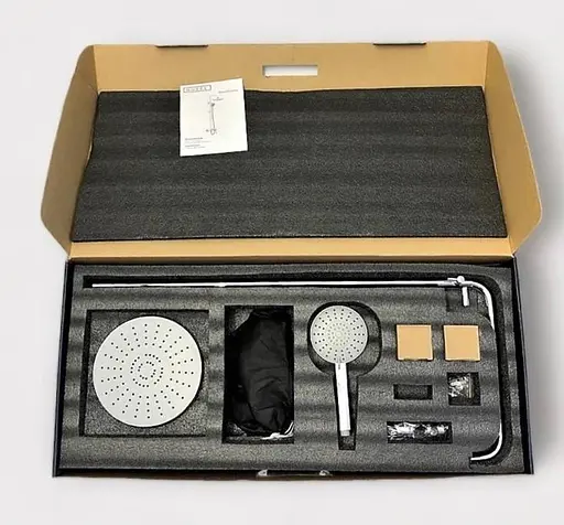 Душова система Dusel Milton Chrome (231440000), Хром - фото 4