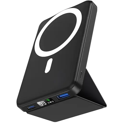 Повербанк для Mag-safe Battery Pack, магнітний складаний 10000mAh бездротовий 22,5 Вт PD