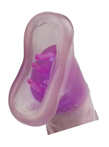 Кліторальний стимулятор You2Toys Venus lips 15 см рожевий - фото 4