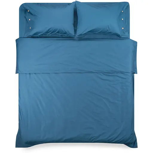 Простирадло Ardesto Mix&Match, 240x260см, 100% бавовна, сатин, океан (ART2426FSB) - фото 1