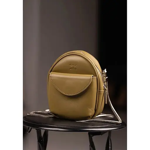 Мини-сумка Kroha оливковая - фото 1