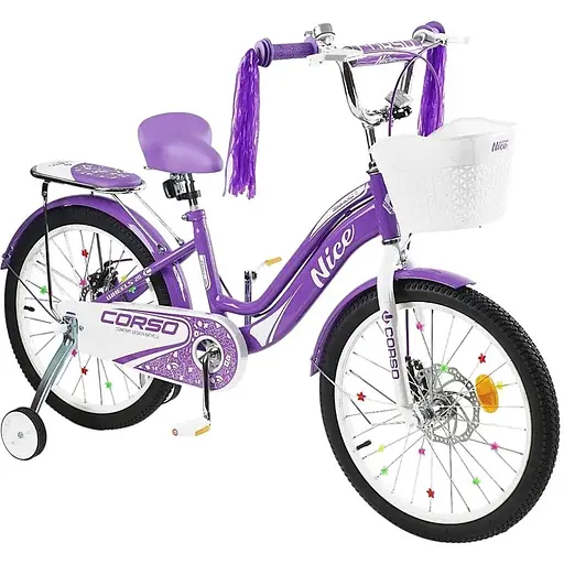 Велосипед двухколесный Corso Nice 20" NC-20105