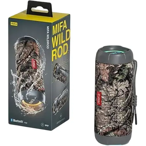 Колона Mifa WildRod camouflage 30 Вт IP67 Bluetooth 5.3 - фото 1