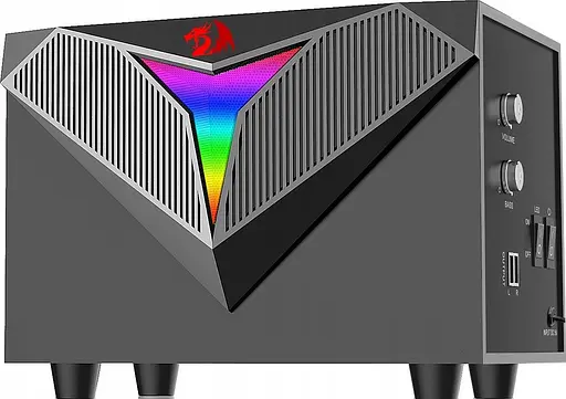 Акустическая система Redragon Toccata GS700 11W (2.1) RGB USB (Черный) - фото 7