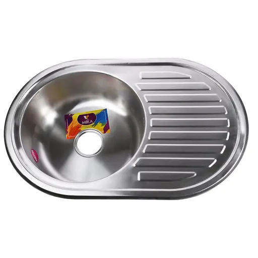 Мийка кухонна Mira MR 7750 Matt, Satin - фото 1