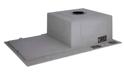 Кухонная мойка Lidz Handmade 3.0/1.0 мм H7849BL LDH7849BLPVD43624 - фото 4