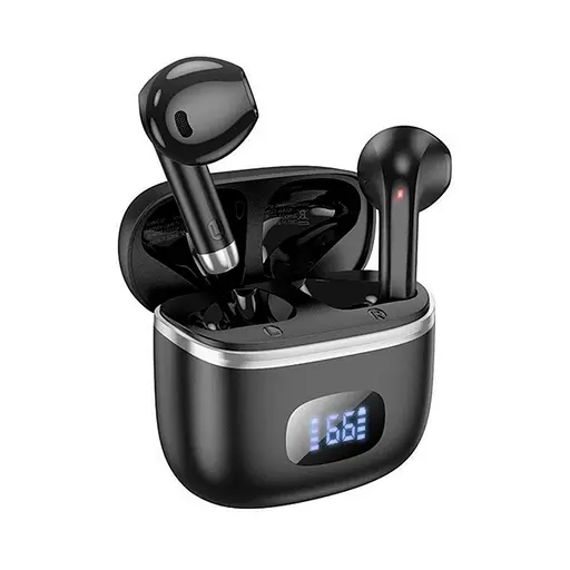 Навушники Bluetooth HOCO EQ1, Black, Кейс - фото 1