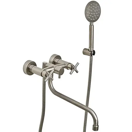 Змішувач для ванни Mixxus DVE-006-B MI6083 Нержавіюча сталь - фото 1