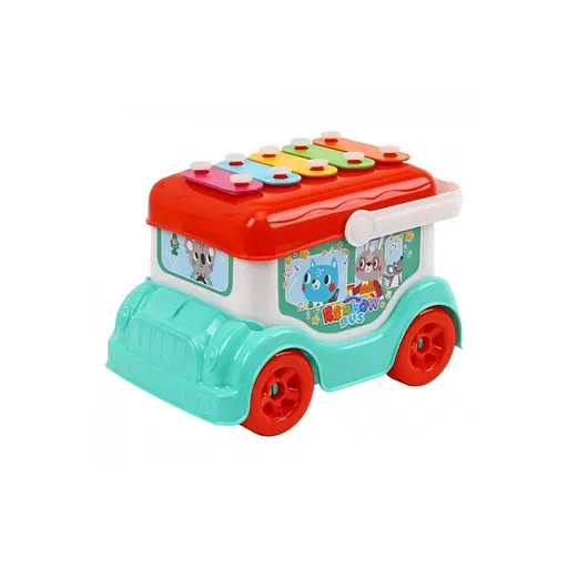 Дитяча музична іграшка "Автобус-ксилофон" 9857TXK - фото 7