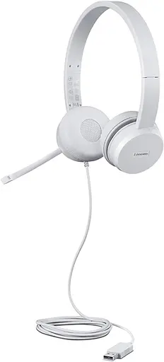 Гарнитура Lenovo 110 Stereo USB Headset (GXD1E71385) - фото 4