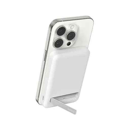 Акумулятор портативний Belkin MagSafe 8000 mAh Wireless White (BPD007BTWH) - фото 6