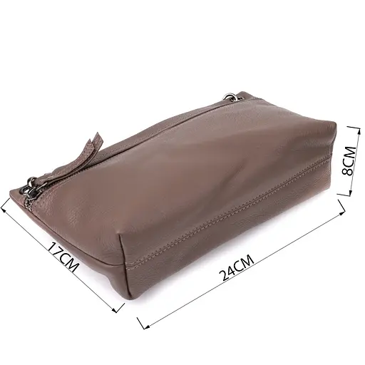 Женская сумка Vintage на плечо из натуральной кожи 24х17х8 см sum0027572 - фото 3