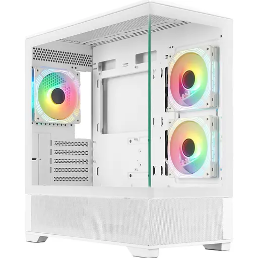 Корпус Prologix Axon GM-03AW Glass White [146855] - фото 1