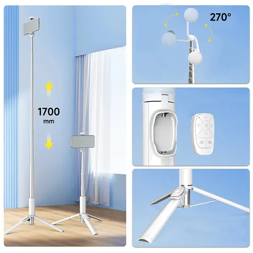 Штатив-трипод Adyss A900L белый - фото 7