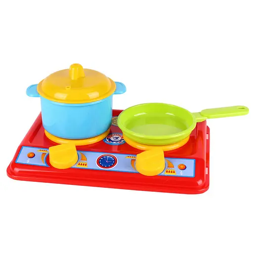 Ігровий набір Кухня "Галинка 2" ТехноК 1578TXK плита, каструля, сковорідка - фото 1