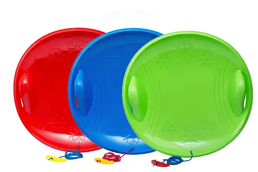 Санки-Льодянка великі 118/4 Bamsic, 60см, зі шнурком (4820123765817) МІКС - фото 2