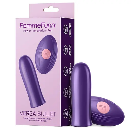 Вібромасажер Dreamtoys Femme Funn Bullet 8.1 см фіолетовий - фото 2