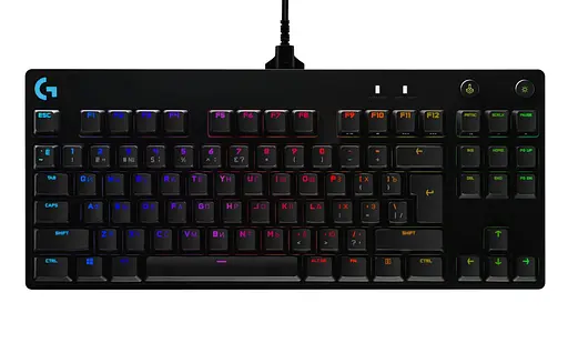 Клавиатура Logitech G PRO USB Black (920-009392) - фото 1