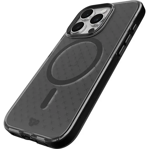 Оригінальний протиударний чохол Tech21 Evo Check MagSafe для Iphone 15 Pro Max (6.7") Smokey Black - фото 2
