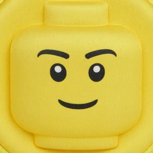 Детская сумочка через плечо LEGO 3D круглая желтая (20187-1918) - фото 3