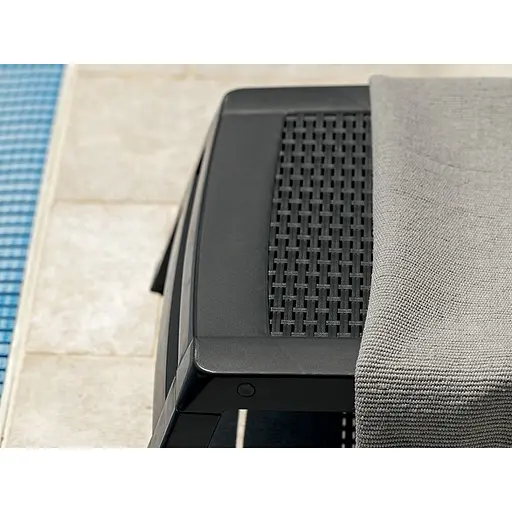 Шезлонг пластиковий Bica Miami, графіт - фото 9