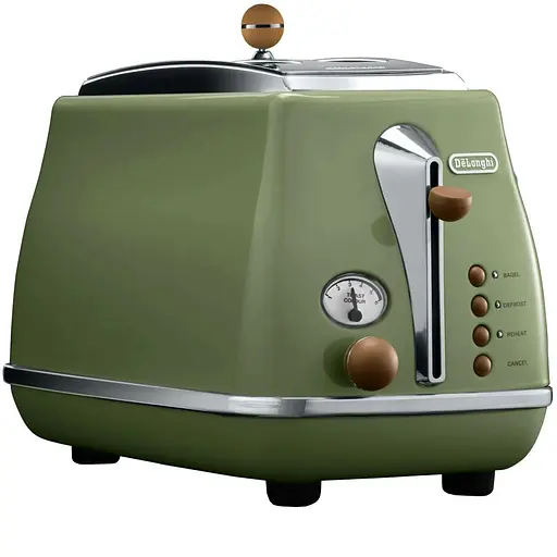 Тостер DeLonghi CTOV 2103 GR (0176129062 / 0230120038) - фото 2