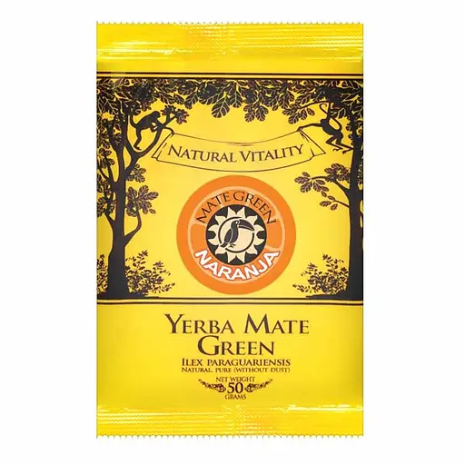 Йерба Мате Green Naranja Апельсин - 50 г - фото 3