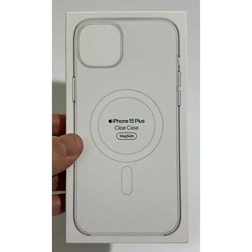 Оригинальный противоударный чехол Apple Clear Case MagSafe для iPhone 15 Plus (6.7") Прозрачный (MT213ZM/A)