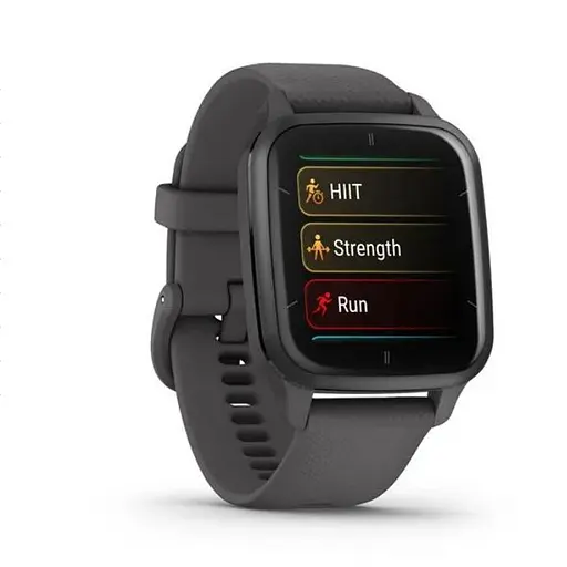 Смарт-часы Garmin Venu Sq 2 Slate Aluminium Bezel with Shadow Grey Case and Silicone Band (010-02701-10) - фото 3