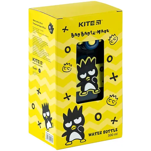 Пляшечка для води Kite HK-2 Bad Badtz-Maru 500 мл синя (HK24-1203-2) - фото 7