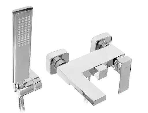 Смеситель для ванны Rea Fenix настенный хром REA-B8880 Хром - фото 3