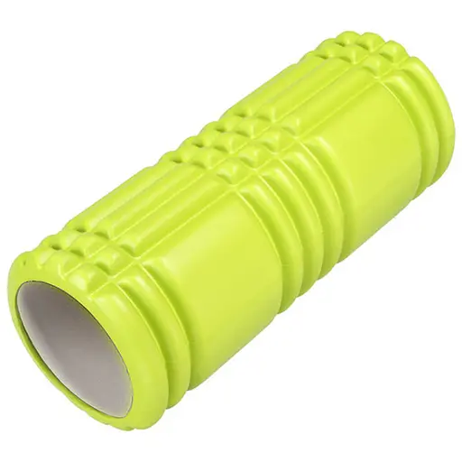 Массажный ролик EasyFit Grid Roller 33 см v.1.0 Салатовый (EF-2019-G) - фото 1