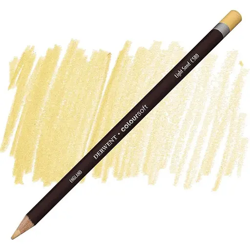 Карандаш цветной Derwent Coloursoft С580 Светлый песок
