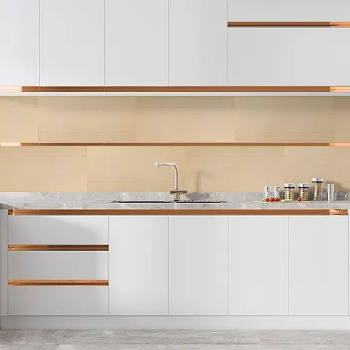 Молдинг 5000x18x1 мм Рожеве золото SW-00002685 - фото 6