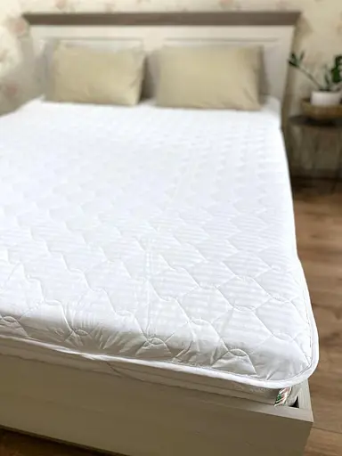 Наматрацник бавовна білий 140 х 200