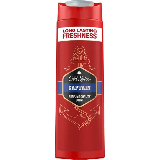 Гель для душа Old Spice Captain 3 в 1, 400 мл