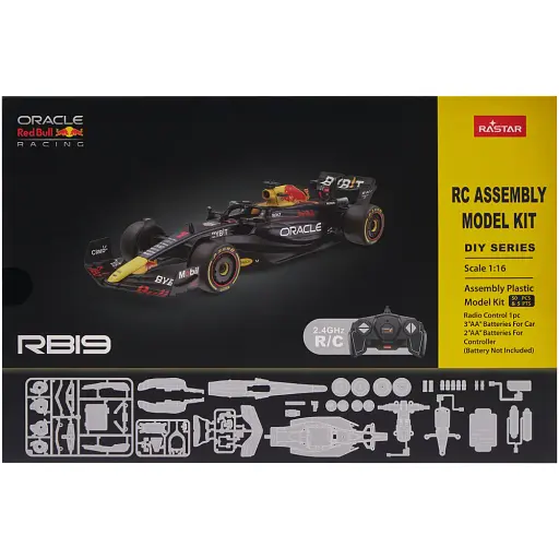 Машинка-конструктор Rastar Oracle Red Bull Racing RB19 1:16. Синий - фото 8